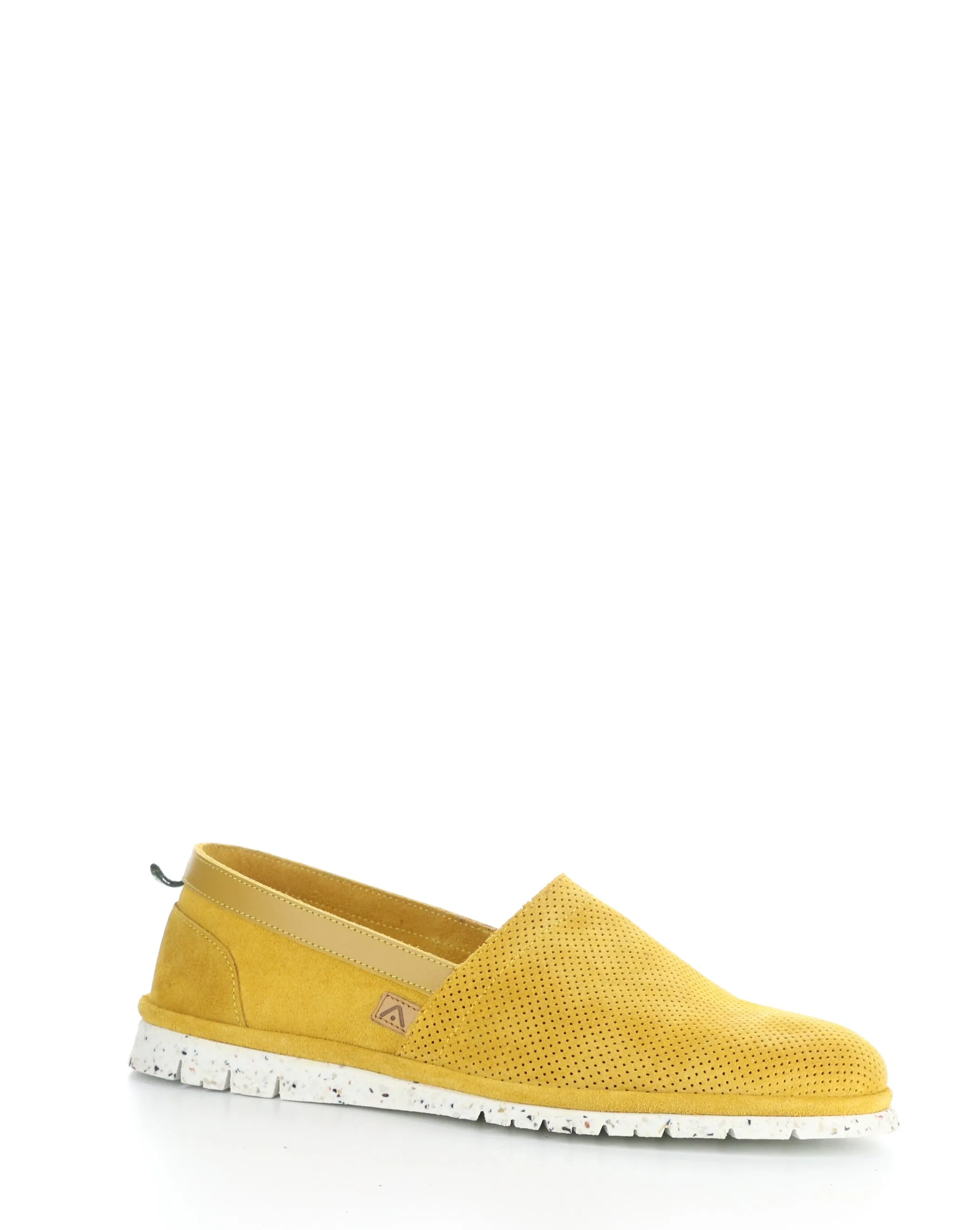 11162 YELLOW Round Toe Shoes