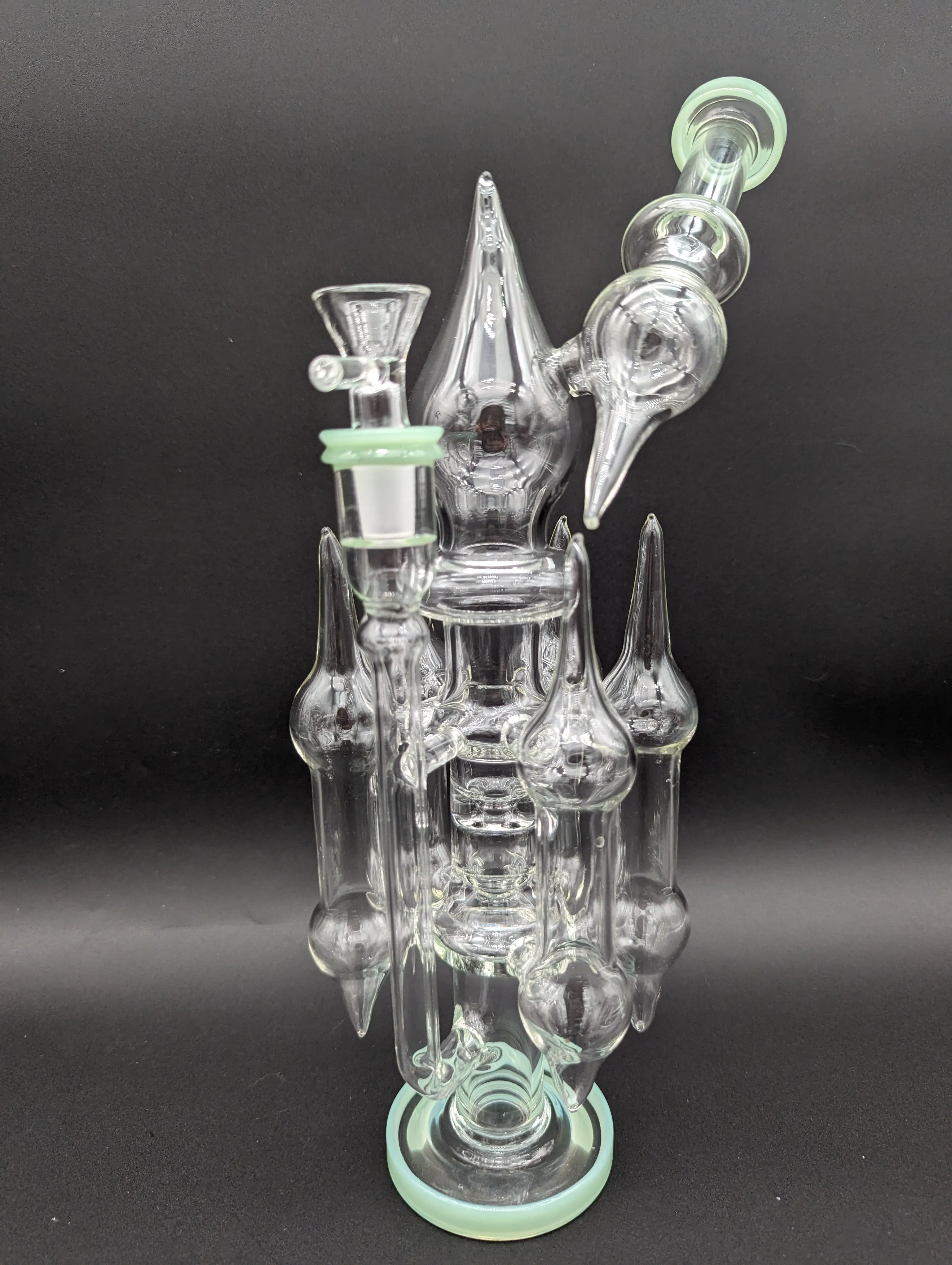 13 Microscope Tower Bong w/ Restriction