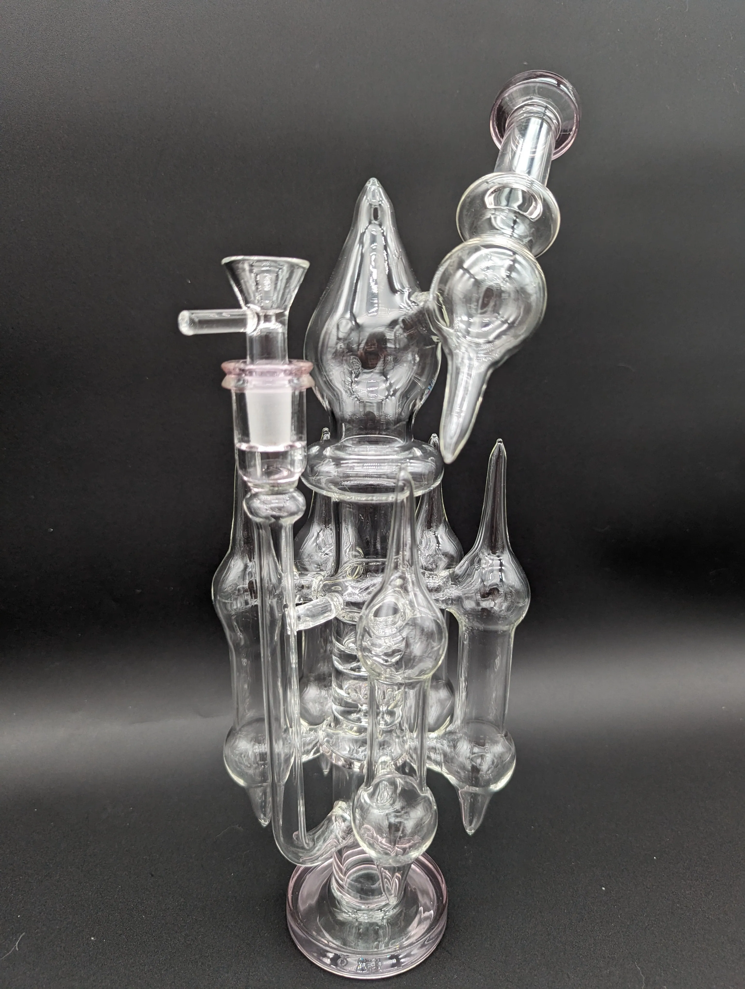 13 Microscope Tower Bong w/ Restriction