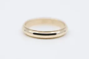 14k Yellow Gold Wedding Band Size 10 (4.50g.)