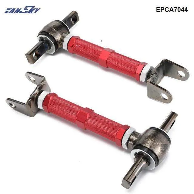 1pair REAR Adjustable Racing Rear Suspension Camber Control Arms Kit For Honda Civic EP3 TYPE R DC5 ES1 EP2 SPORT EPCA7044