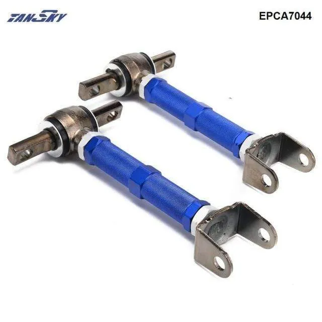 1pair REAR Adjustable Racing Rear Suspension Camber Control Arms Kit For Honda Civic EP3 TYPE R DC5 ES1 EP2 SPORT EPCA7044