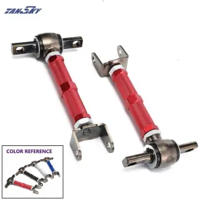 1pair REAR Adjustable Racing Rear Suspension Camber Control Arms Kit For Honda Civic EP3 TYPE R DC5 ES1 EP2 SPORT EPCA7044