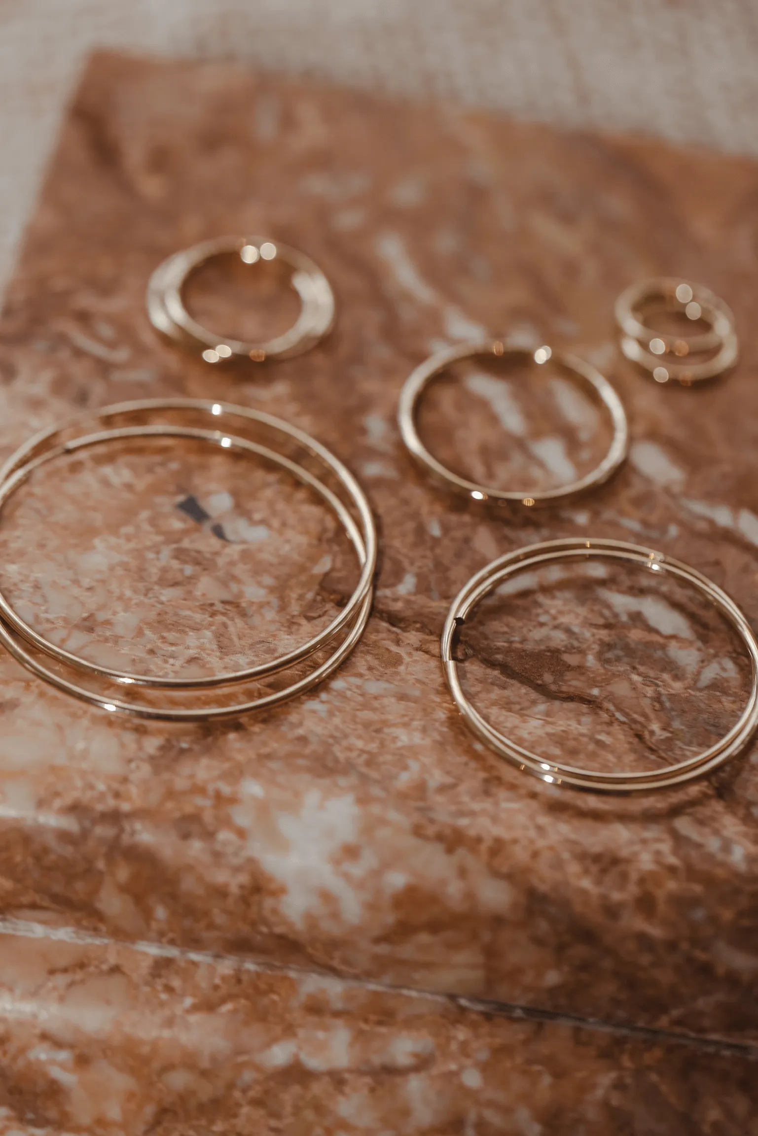 30mm Siena Hoops - 10k Gold