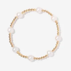 3mm Bead 8-Pearl Bracelet