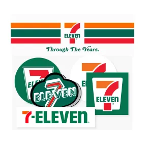 7-Eleven® Through the Years Sticker Pack