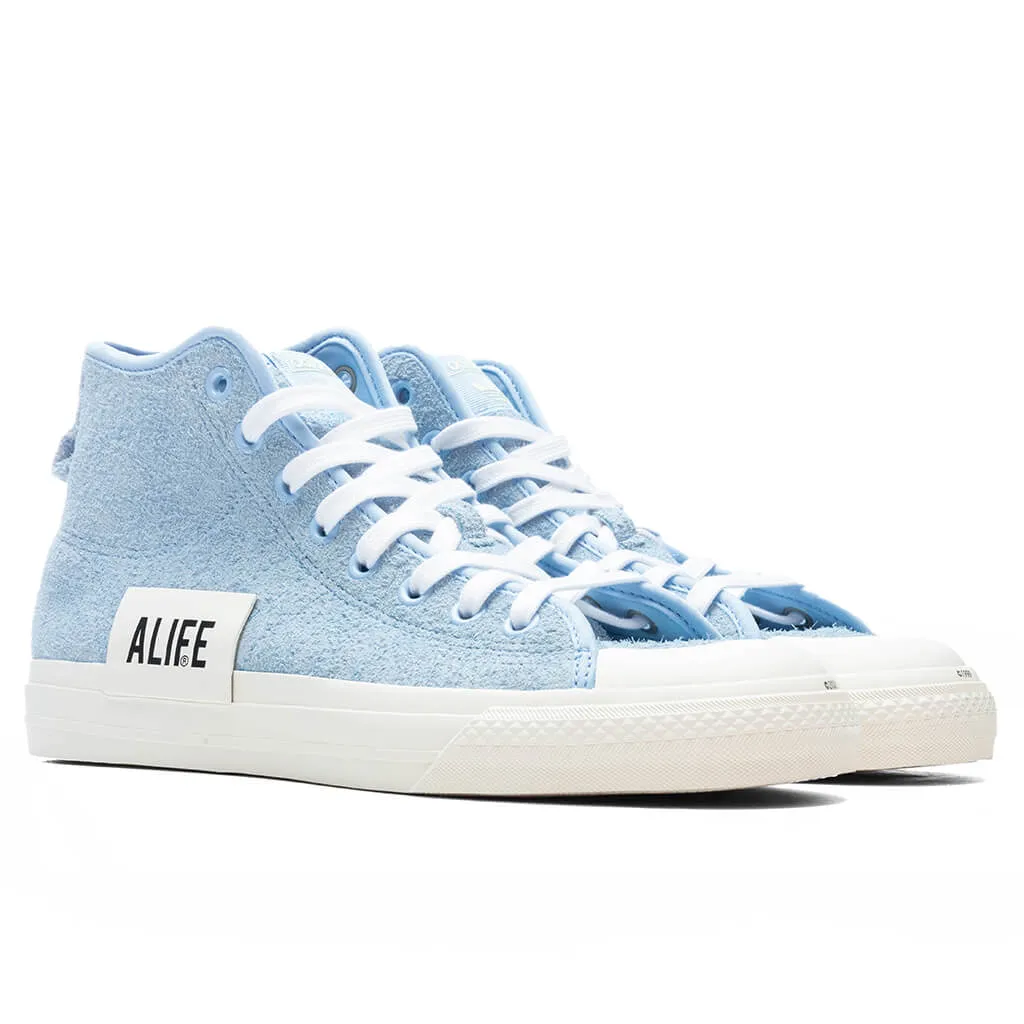 Adidas Originals x Alife Nizza Hi - Clear Sky/Off White