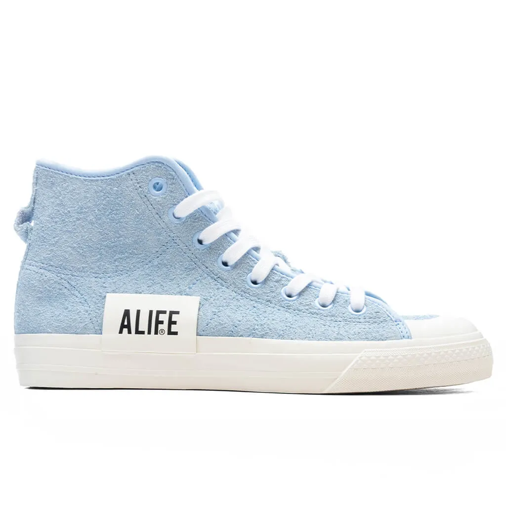 Adidas Originals x Alife Nizza Hi - Clear Sky/Off White