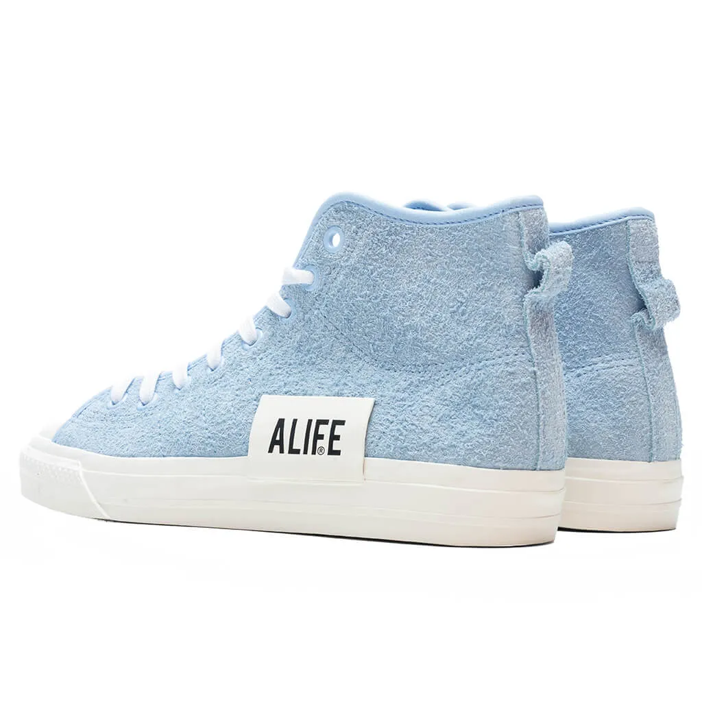 Adidas Originals x Alife Nizza Hi - Clear Sky/Off White