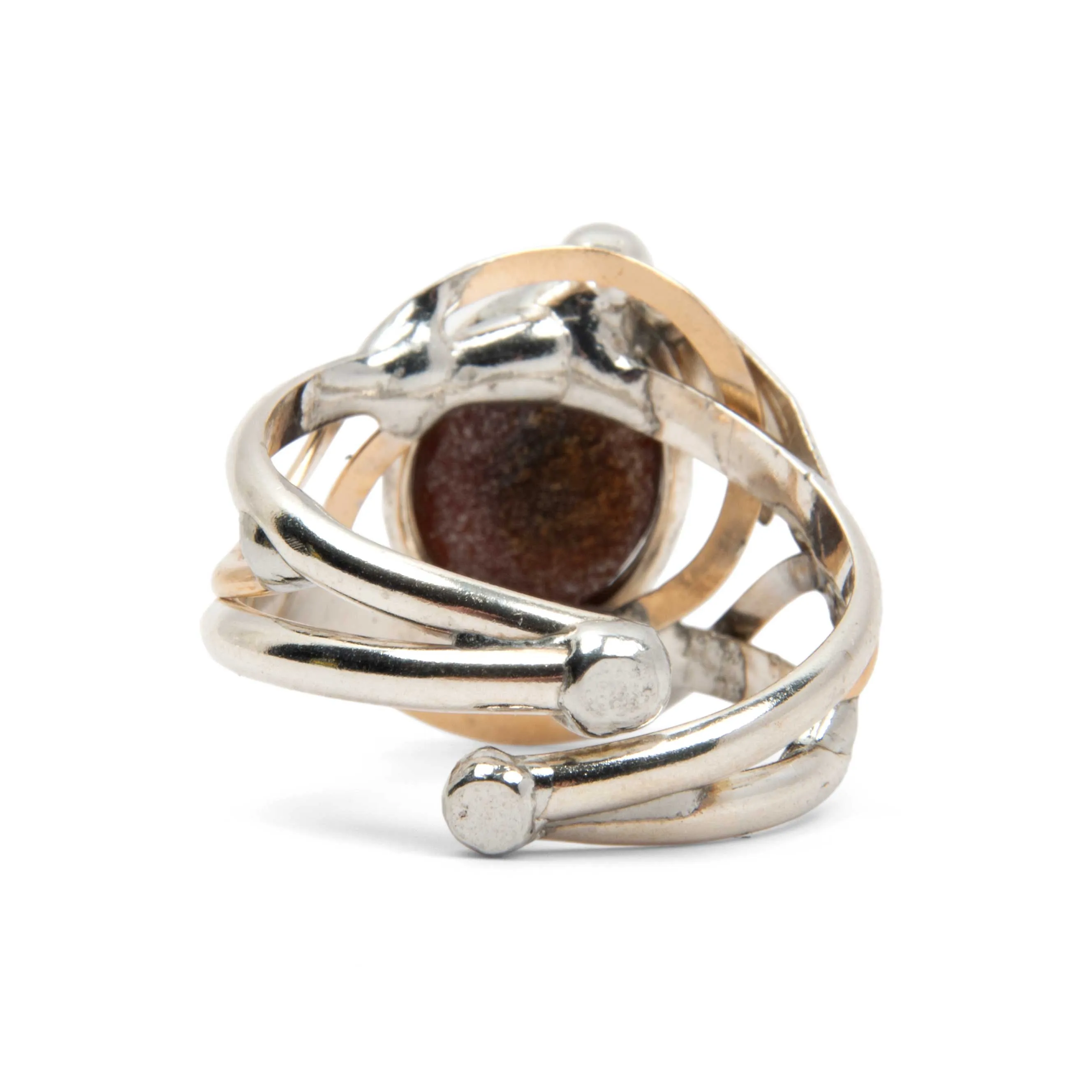 Agate, Fire - Ring