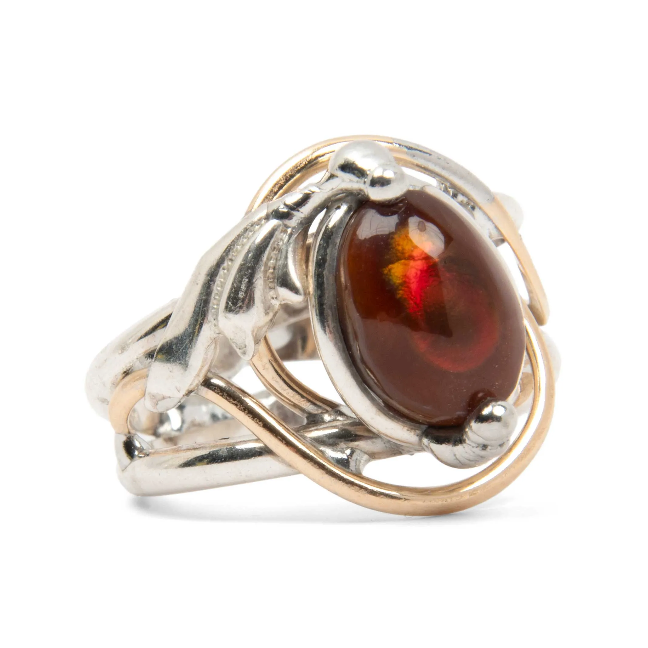 Agate, Fire - Ring