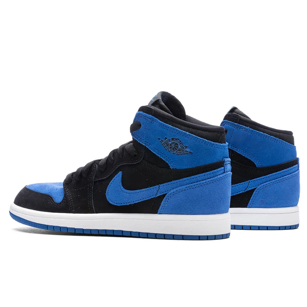 Air Jordan 1 Retro High OG (PS) 'Royal Reimagined' - Black/Royal Blue/White