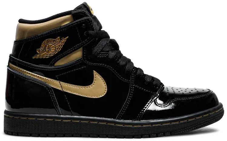 Air Jordan 1 Retro High OG "BLACK METALLIC GOLD"