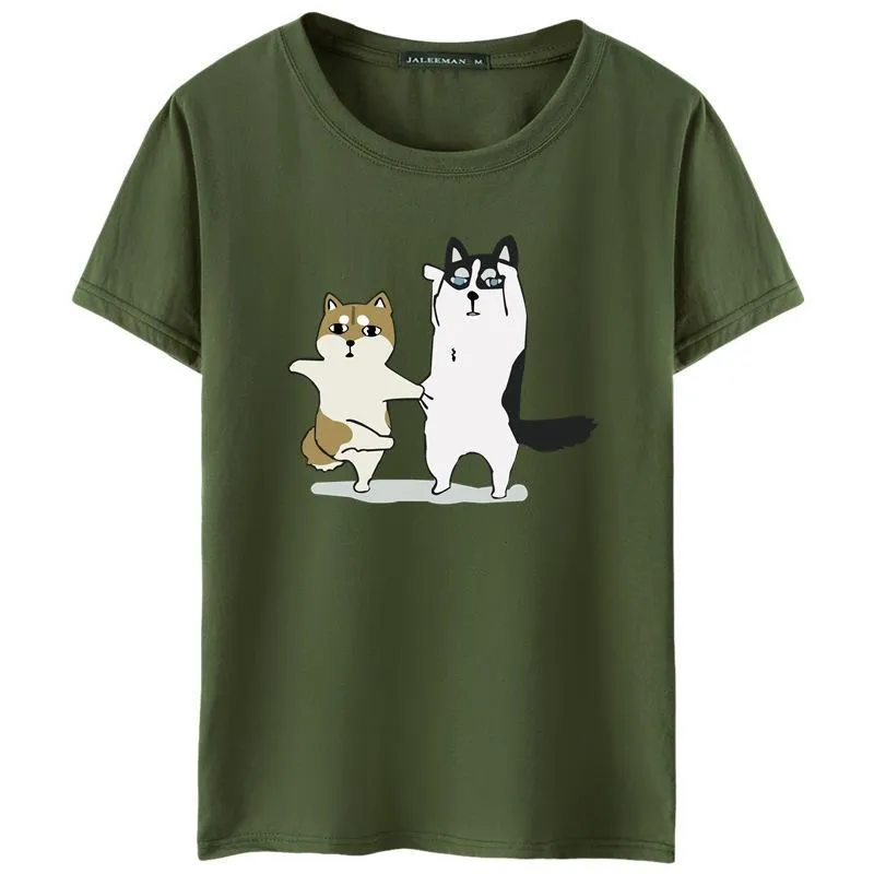 Animal Grooves Cat Dog Shirt