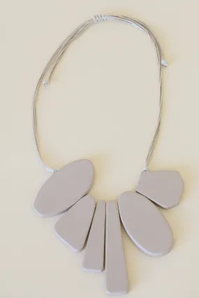 Ariel Necklace in Tan