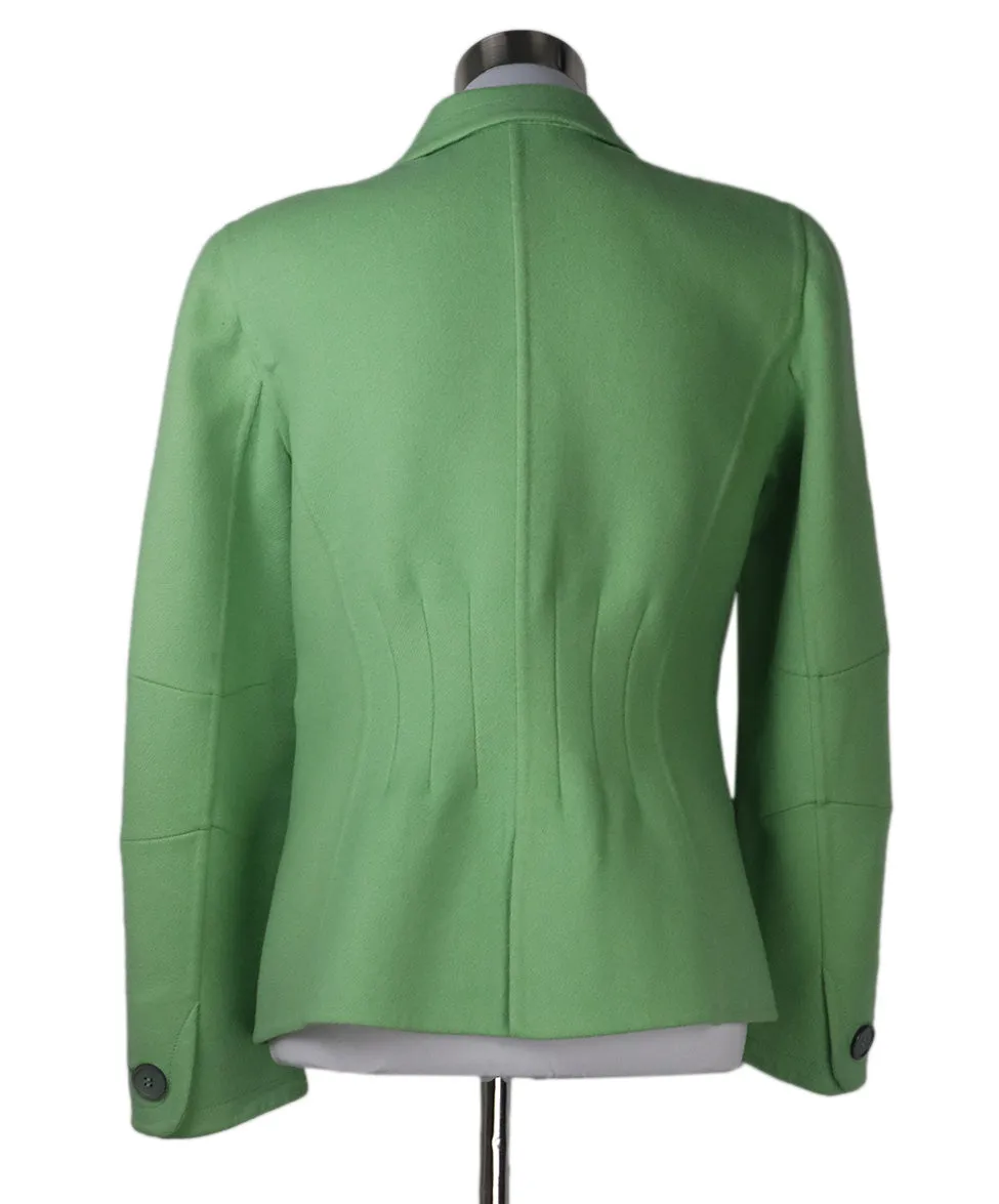 Armani Green Cashmere Jacket sz 12