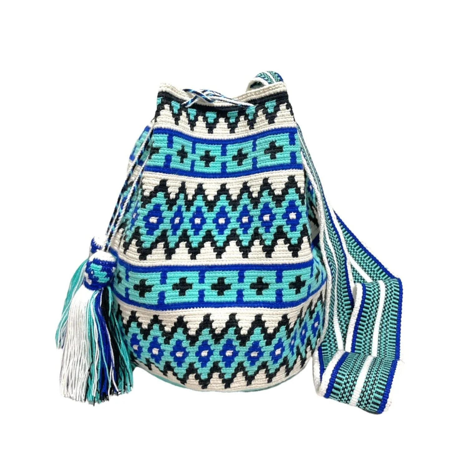 AZULA Fall | Blue Limited Edition Crochet Bags for Fall - Large