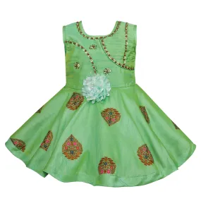 Baby Girls Frock Dress-fe2737sg