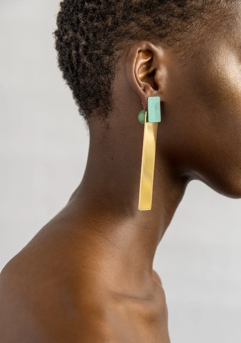 Baseline Drop Earrings