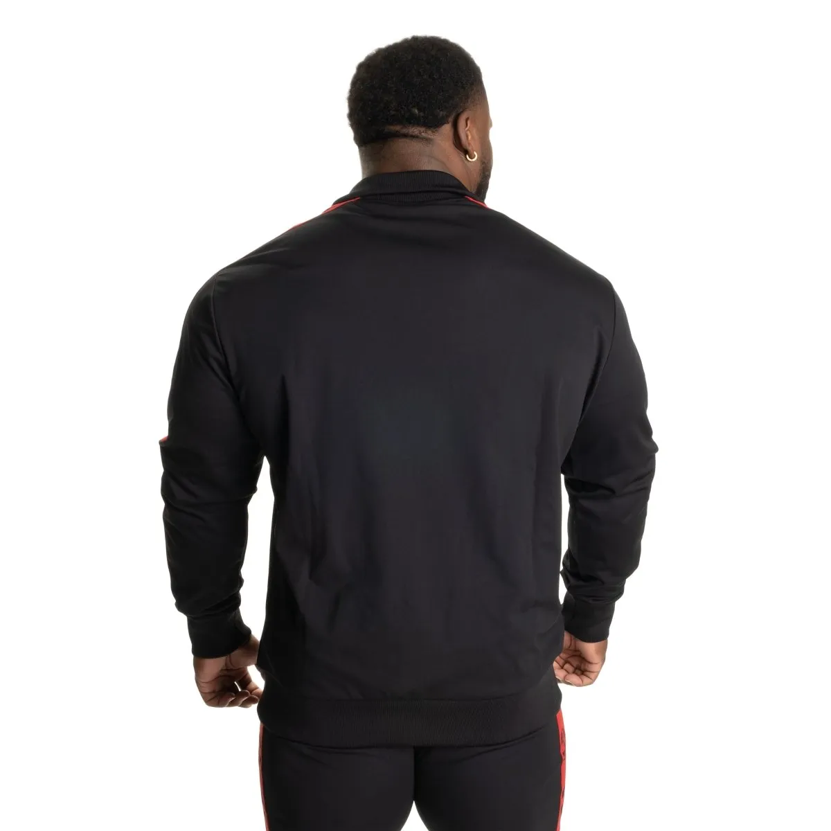 Better Bodies Bronx Track Jacket - Black/Red