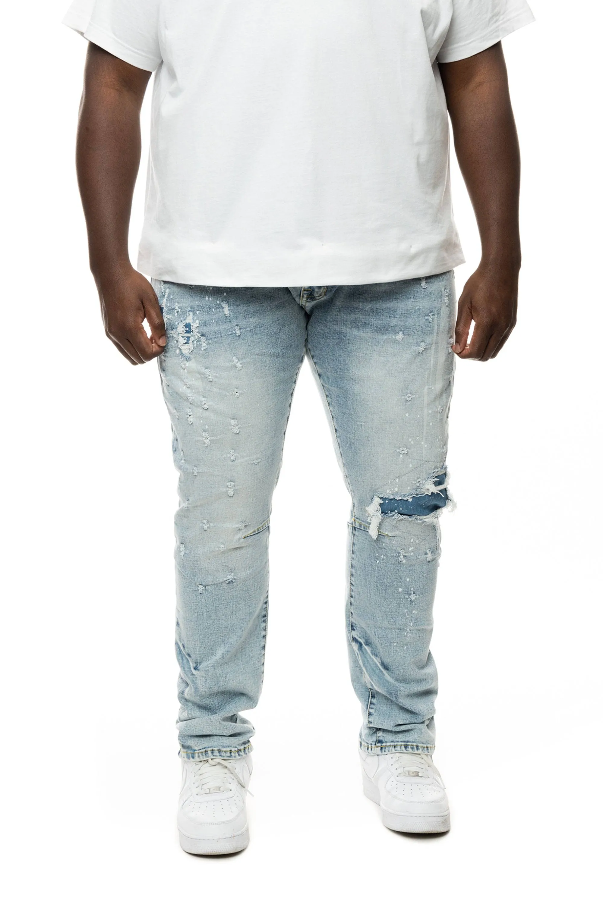 Big and Tall Shotgun Jeans - Cypher Blue