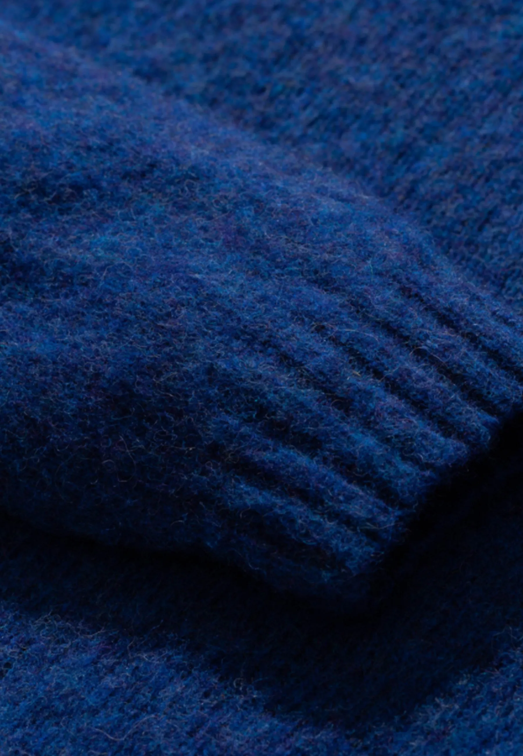 Birnir Brushed Lambswool - twilight blue