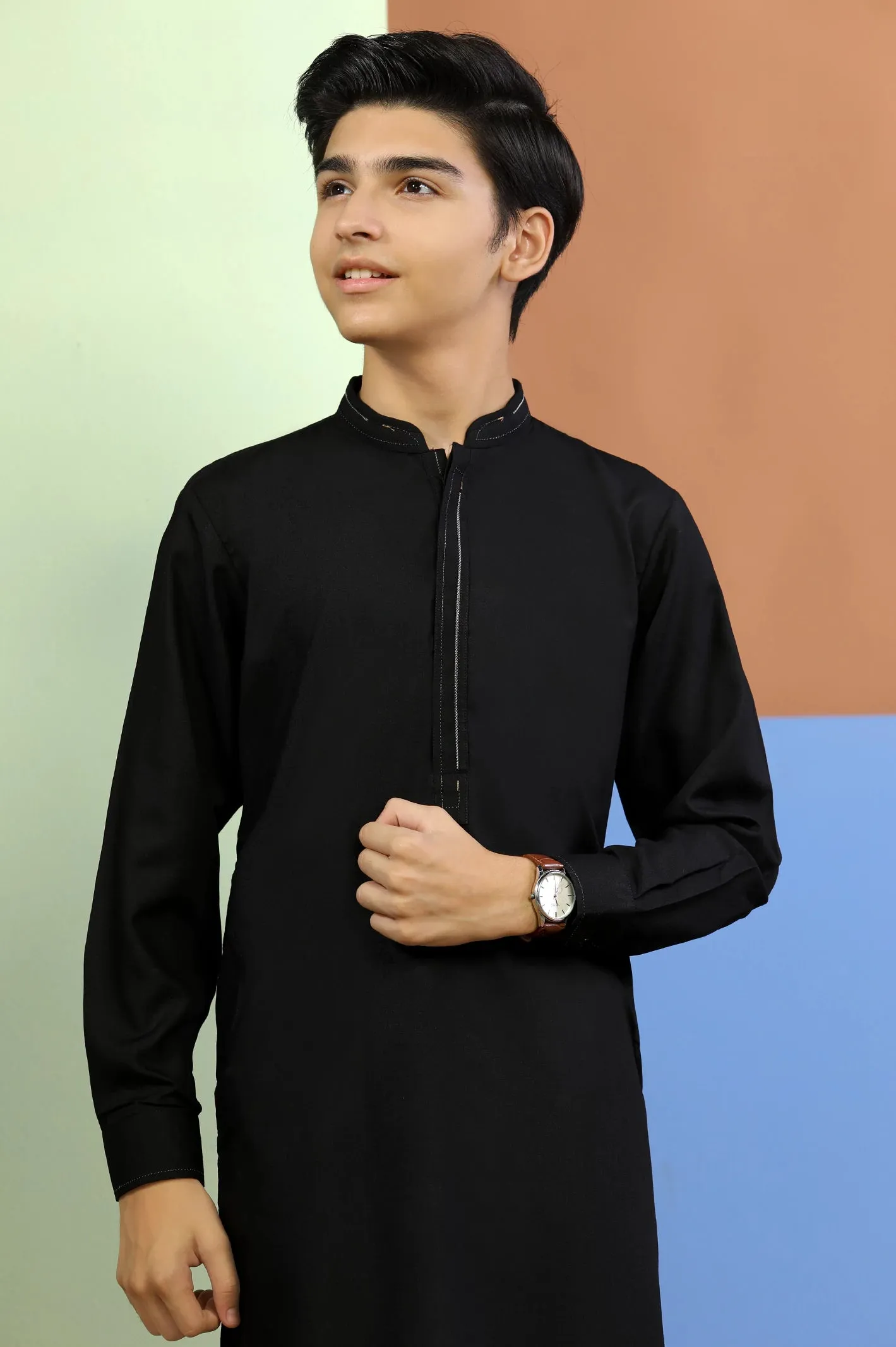 Black Boys Kurta Pajama