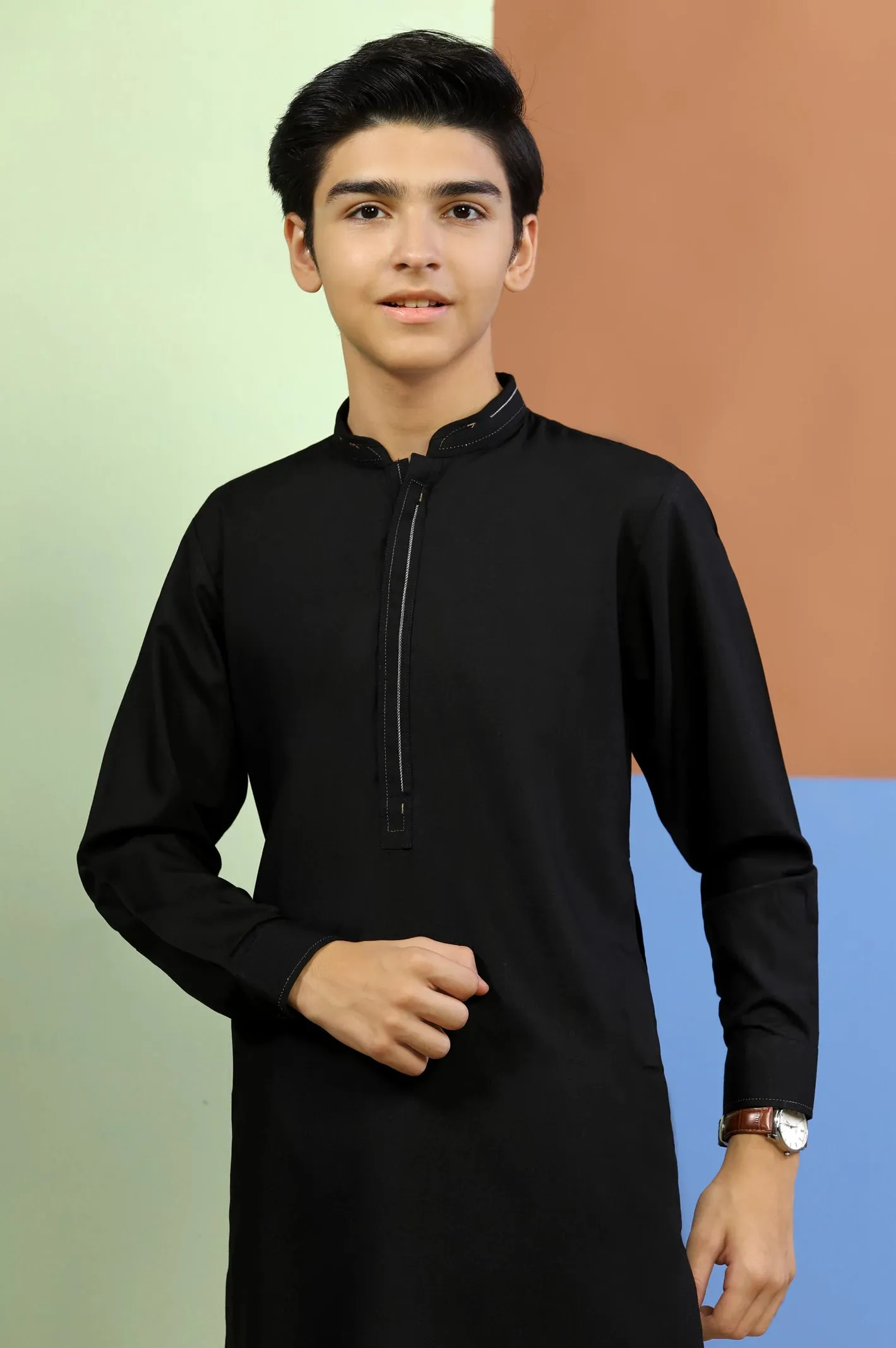 Black Boys Kurta Pajama