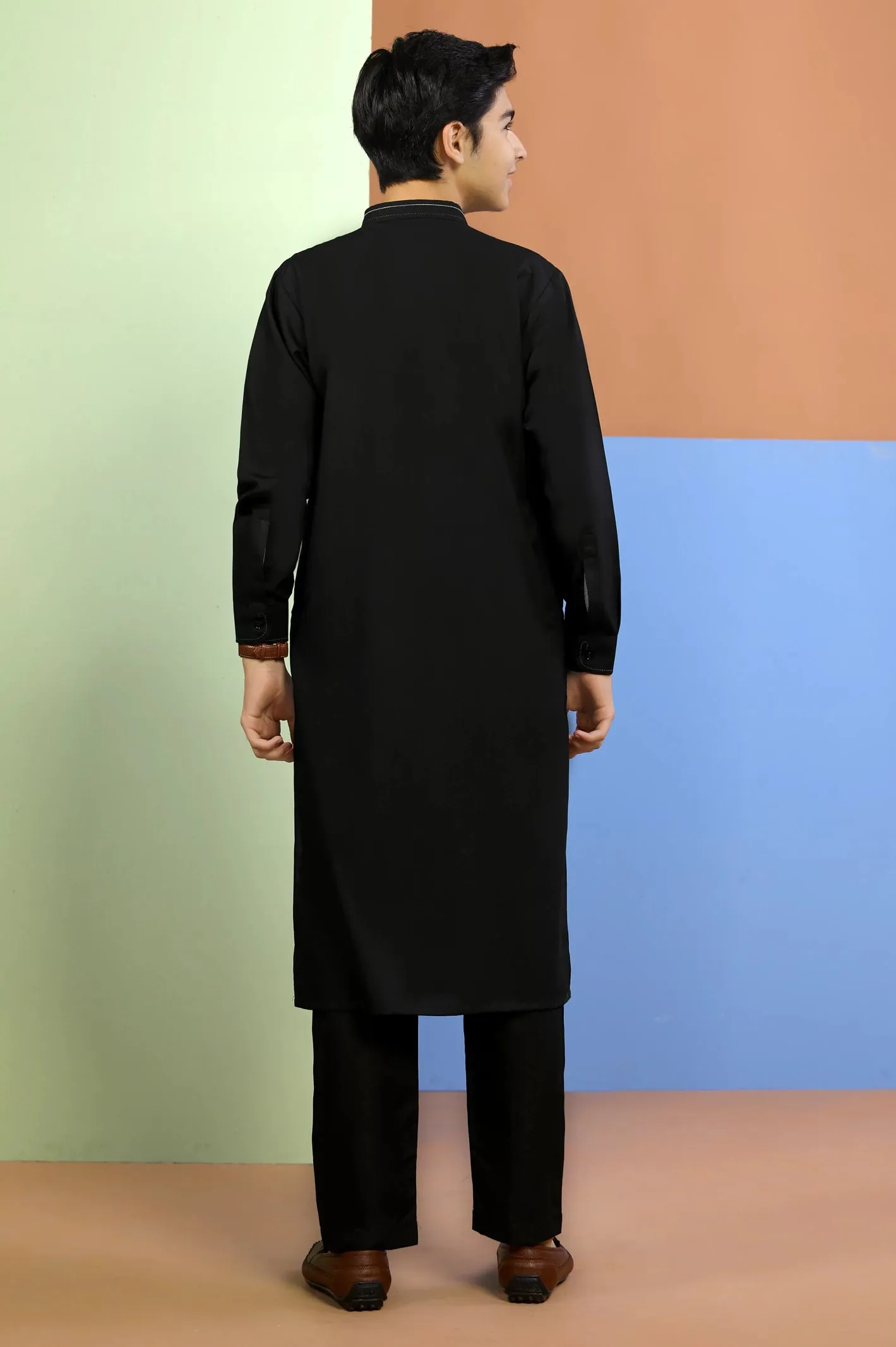 Black Boys Kurta Pajama