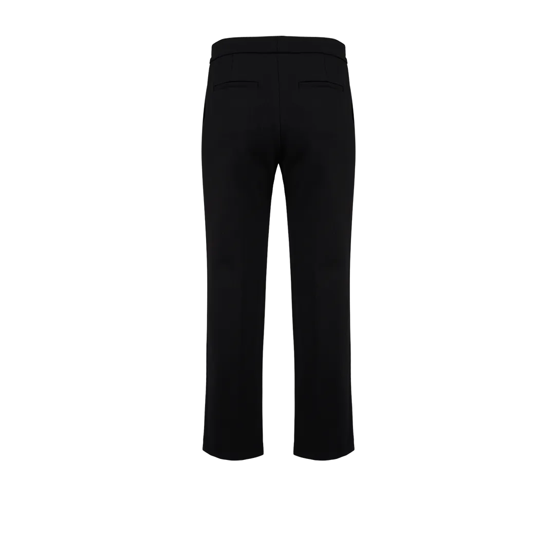 Black Cropped Trouser