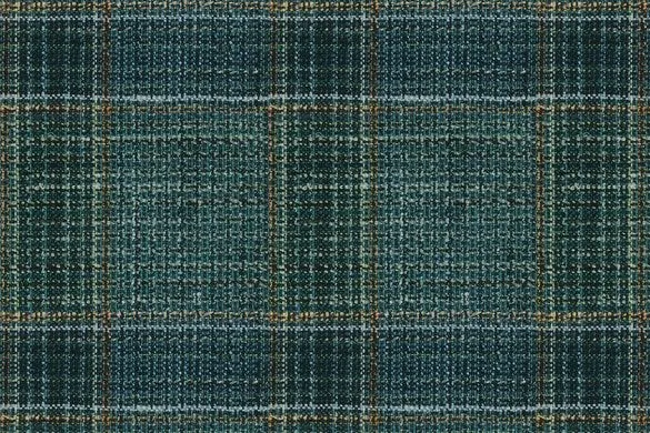 Blue Check 35% Wool 23% Bamboo 22% Silk 20% Linen (Ref-881513)