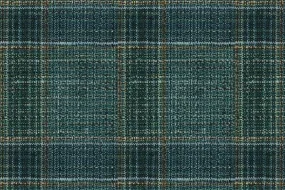 Blue Check 35% Wool 23% Bamboo 22% Silk 20% Linen (Ref-881513)