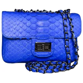 Blue Flap Bag SMALL