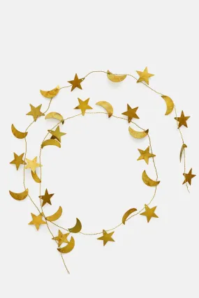 Brass Star Garland