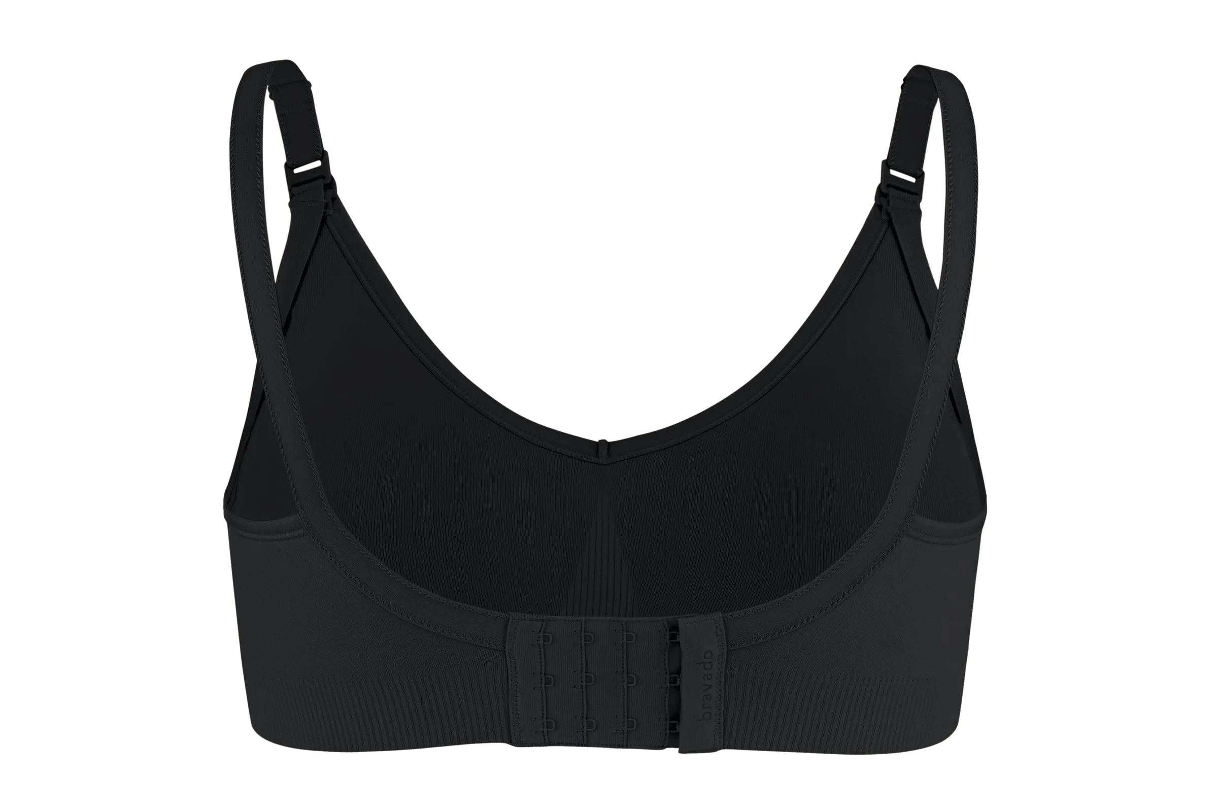 Bravado Designs Body Silk Seamless Sustainable Nursing Bra - Black