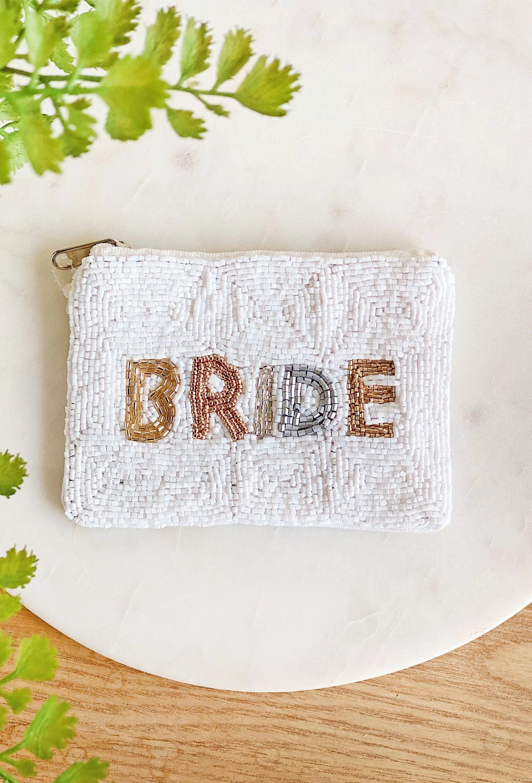 Bride Beaded Pouch