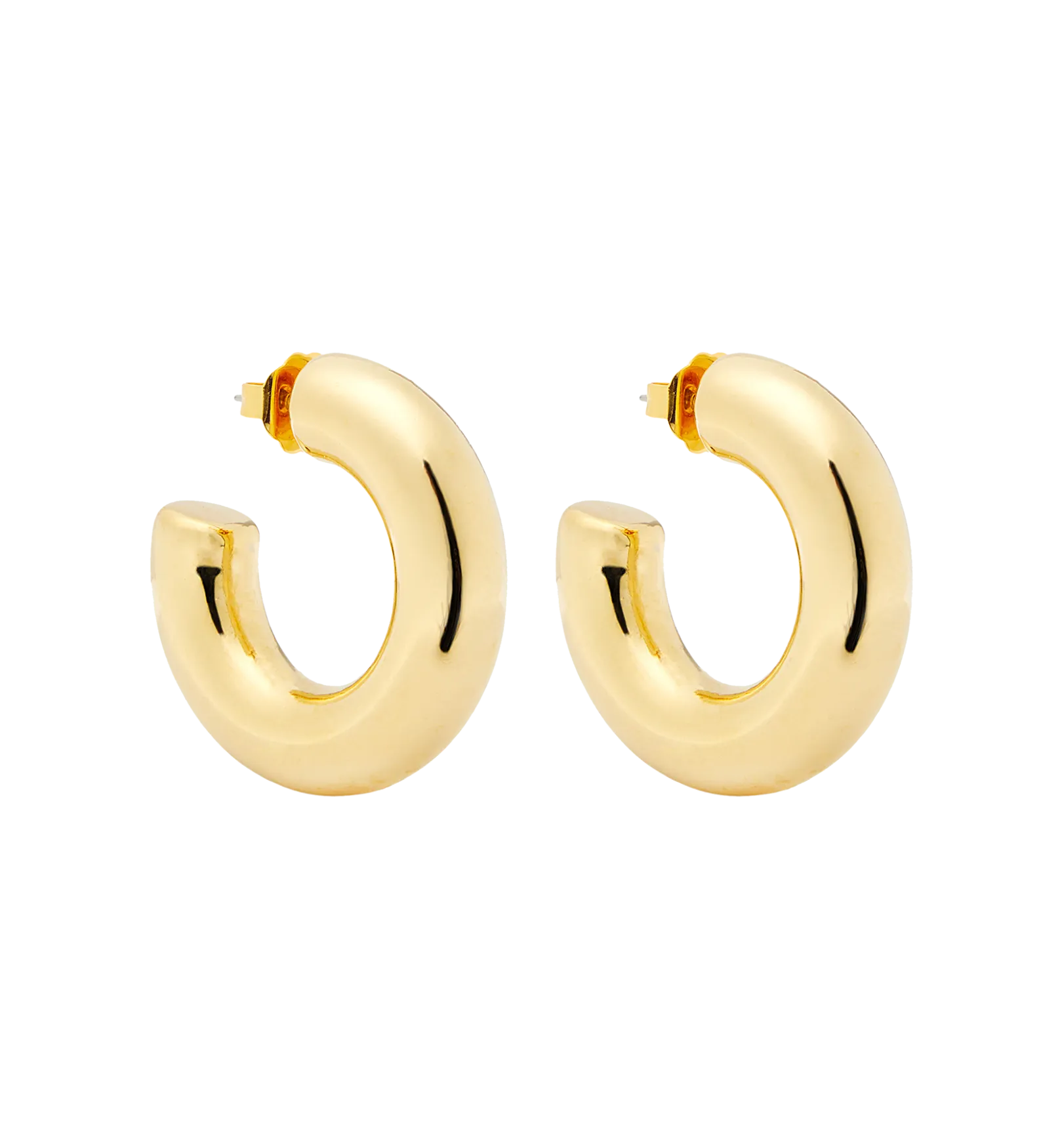 Brinker   Eliza Chubby Hoops Earrings