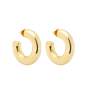 Brinker   Eliza Chubby Hoops Earrings