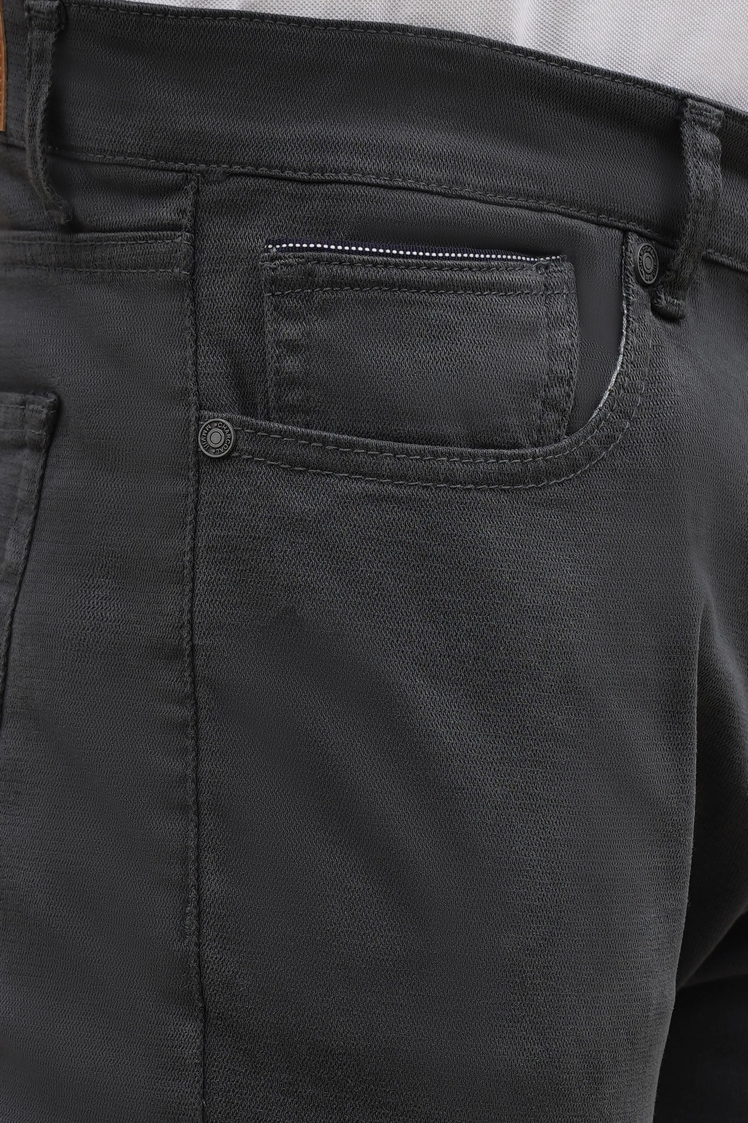 CASUAL PANT 5 POCKET DARK GREY