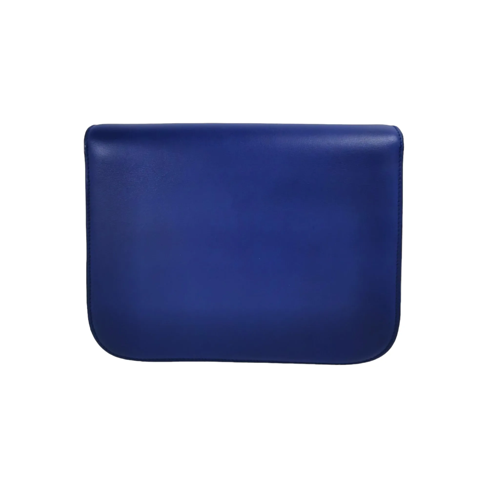 Celine Classic Box Medium Blue Calfskin