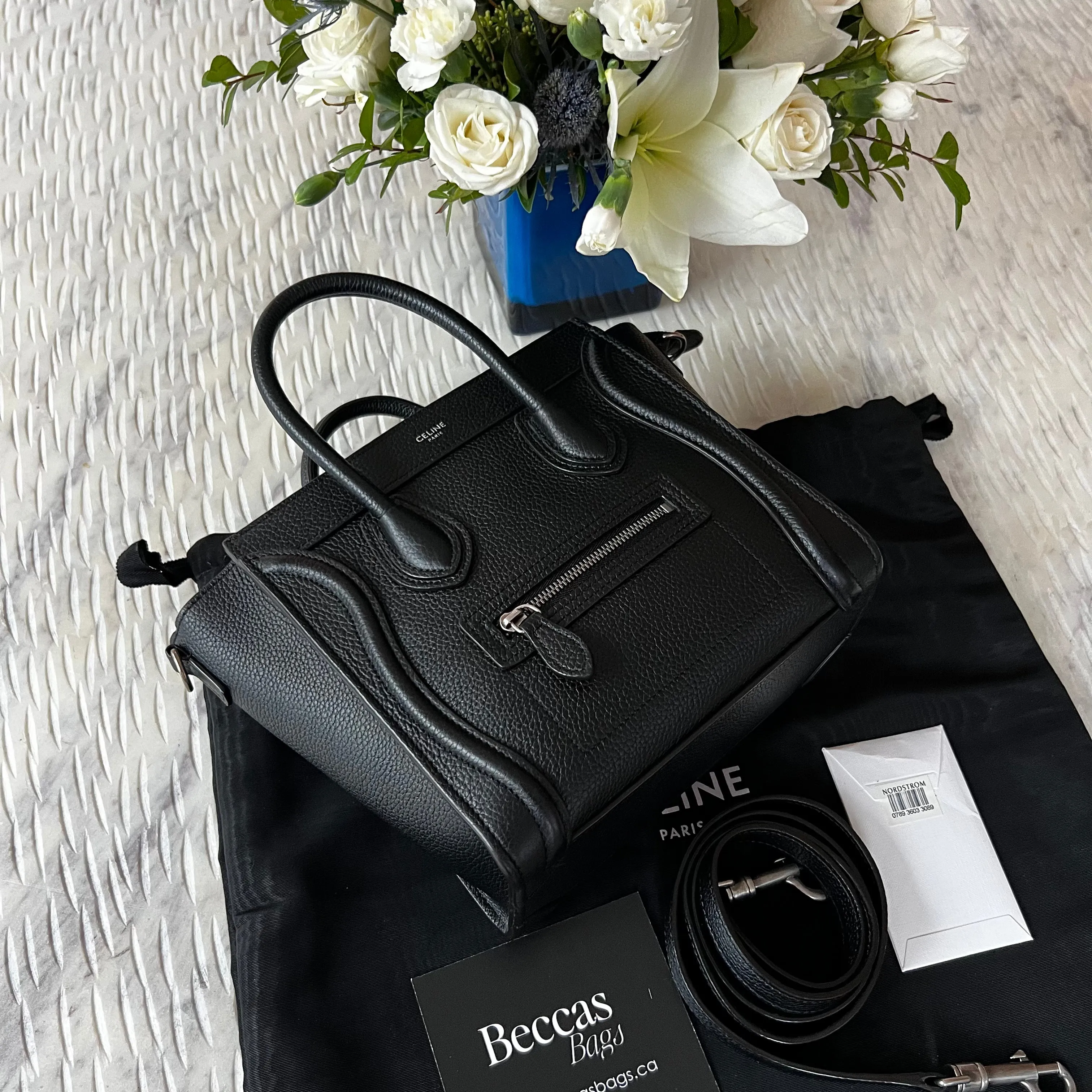 Celine Nano Luggage Bag