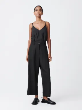 Chalco Basket Weave Pant in Black