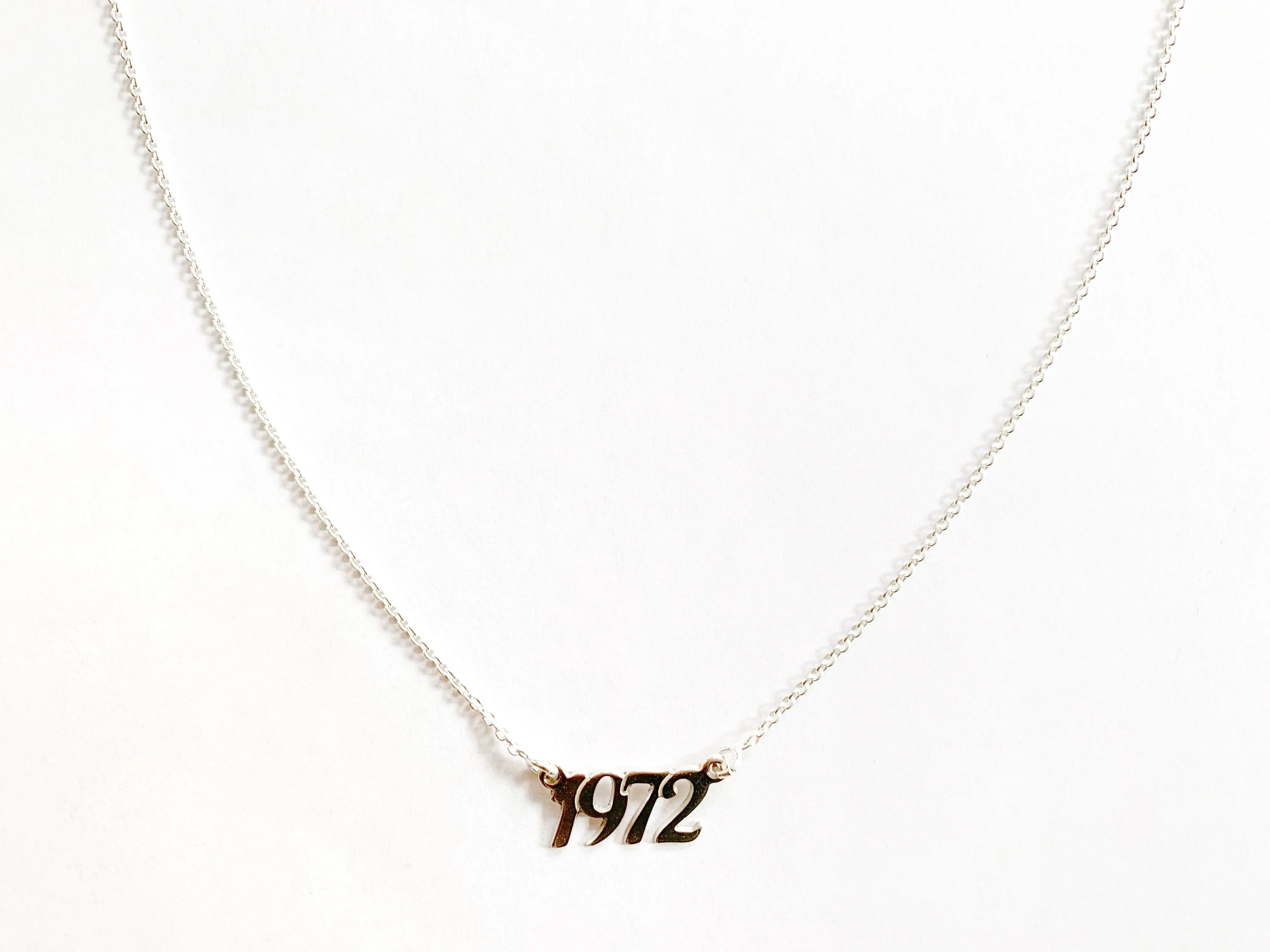 Classic 1972 Silver Necklace