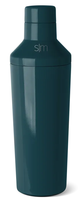 Classic Cocktail Shaker with Jigger Lid