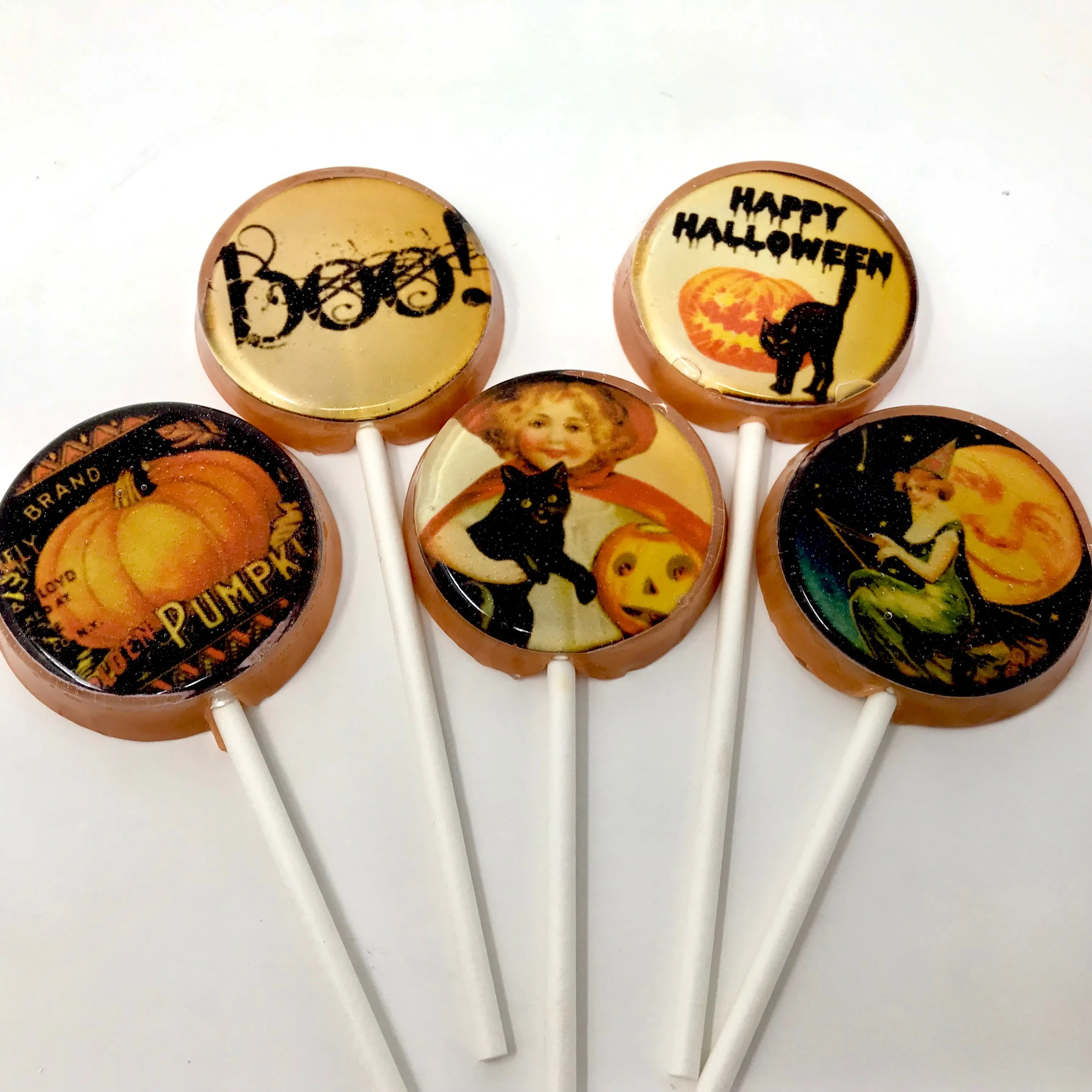 Classic Halloween Lollipop 5-piece set by I Want Candy!