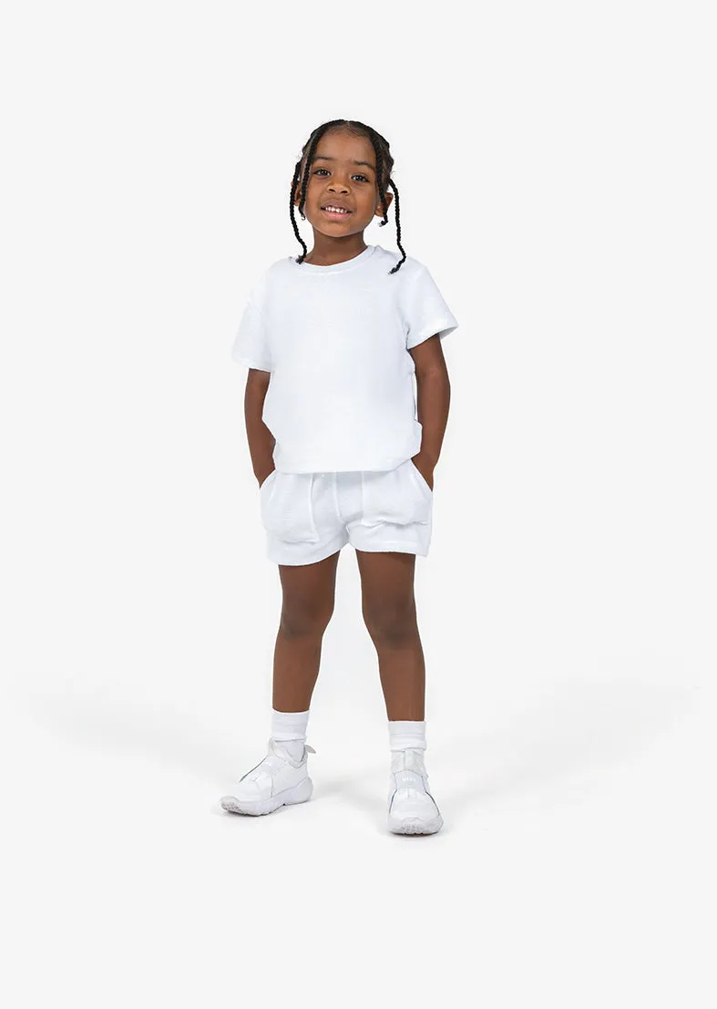 Club LC Mini Terry Short White