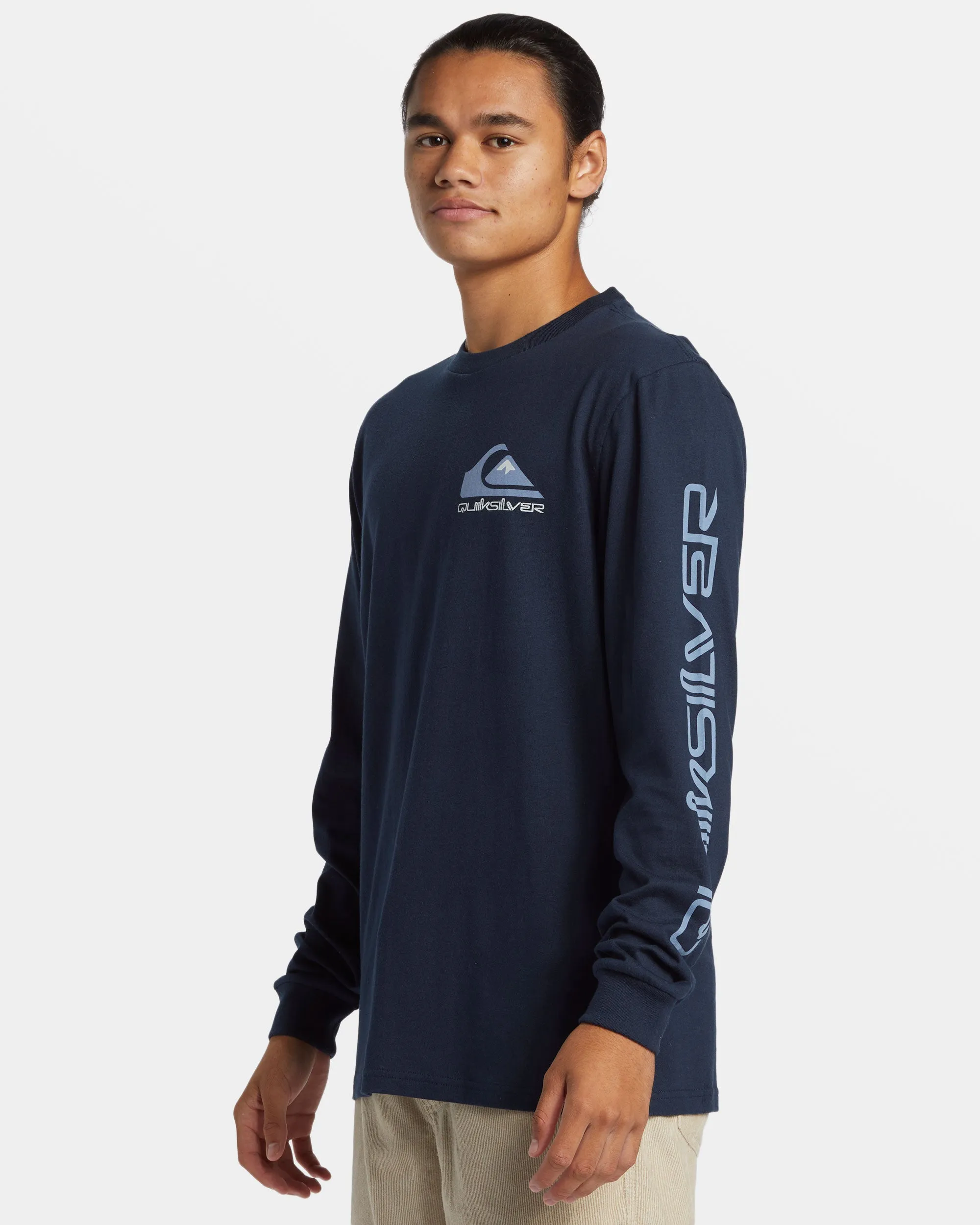 Comp Logo Long Sleeve T-Shirt - Dark Navy