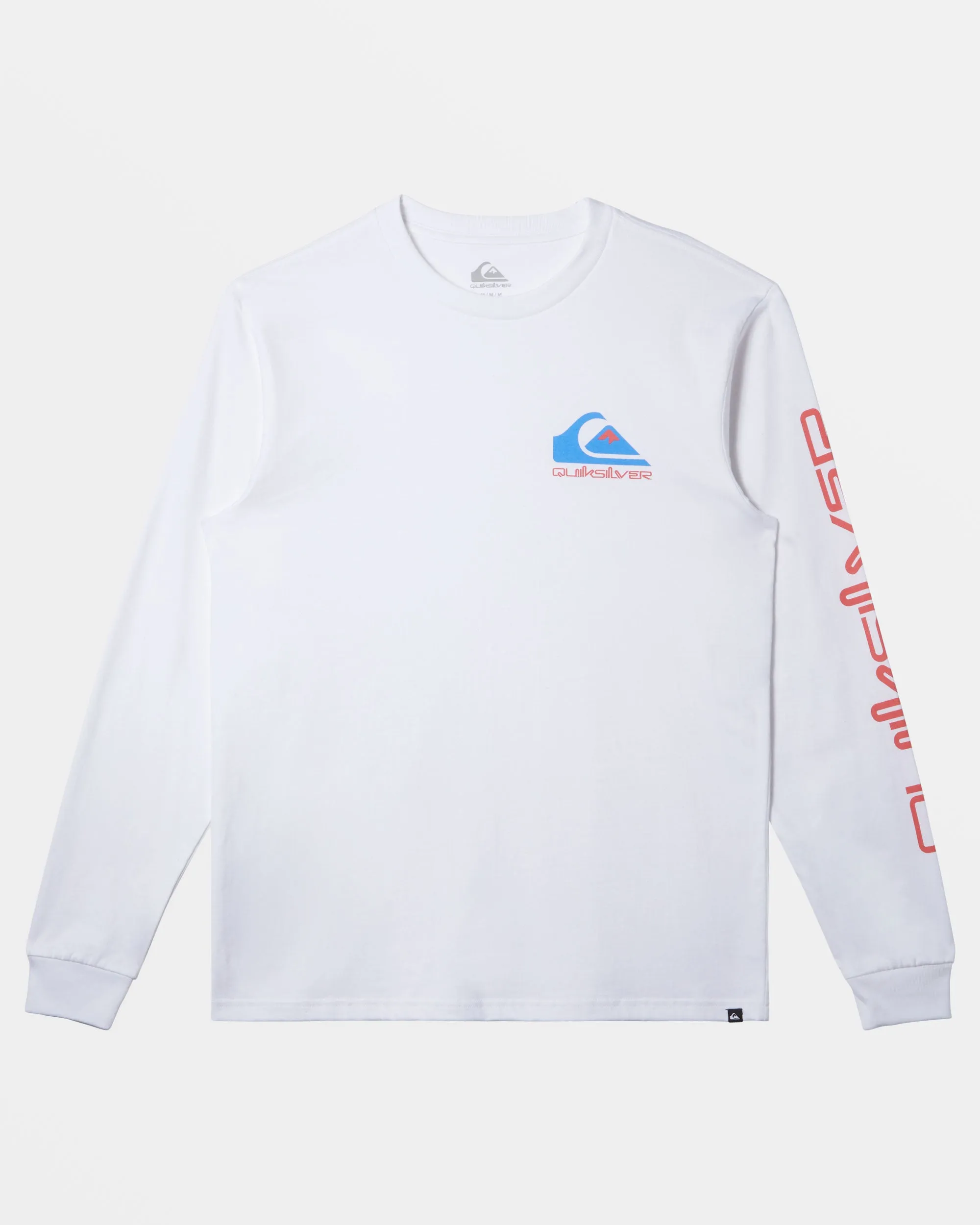 Comp Logo Long Sleeve T-Shirt - White