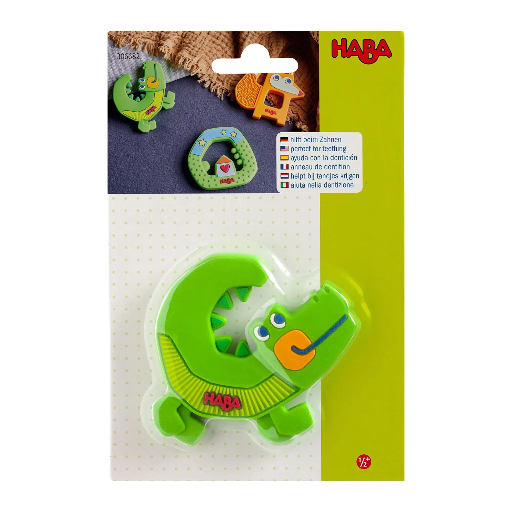 Crocodile Silicone Teething Toy