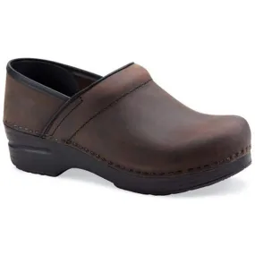 DANSKO Professional Brown Oiled Leather Clogs